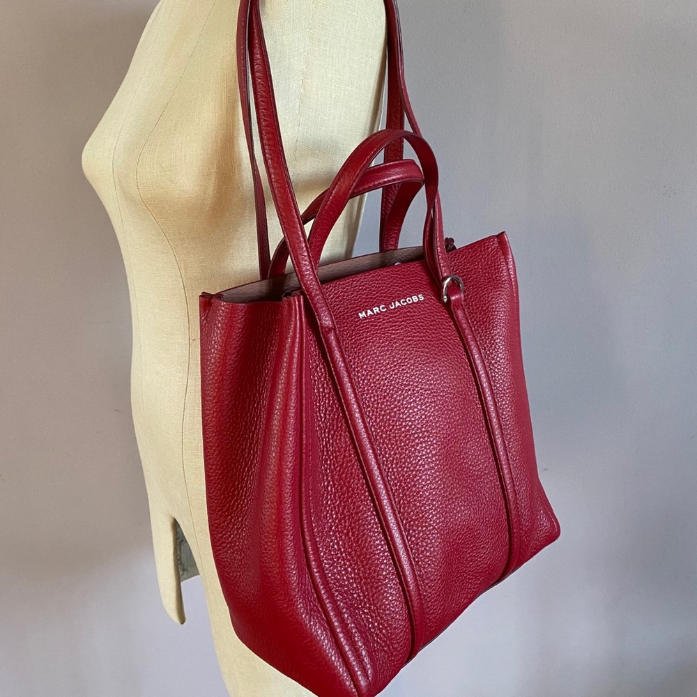Marc Jacobs leather tote bag